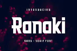 Ranaki Font