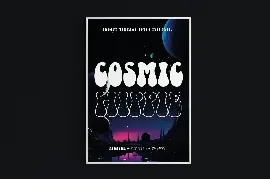 Cosmic Hippie - Groovy Font