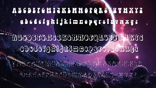 Cosmic Hippie - Groovy Font