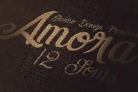 Amora Script font