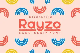 Rayzo Font