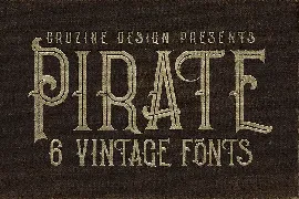 Pirate- Vintage Style Font