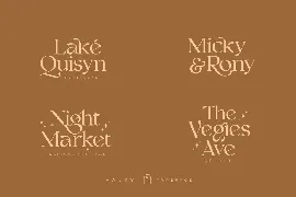 Valky Classic Modern Typeface font