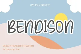 Bendison Quirky Handwritten Font