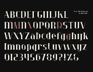 Modern - Ragolc font