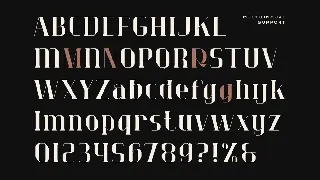 Modern - Ragolc font