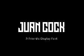 Juan Cock Font