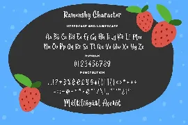 Ramenshy - Handwritten Font