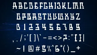 Pieslim font