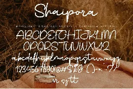 Shaipora font