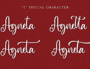 Aringtone - Wedding Font