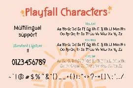 Playfall Kids Education Font