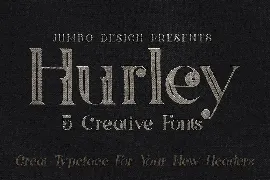 Hurley - Vintage Style Font