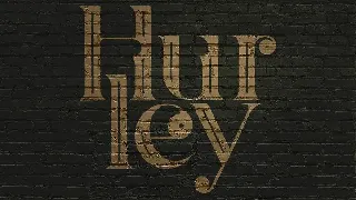 Hurley - Vintage Style Font