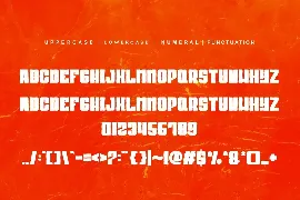 Jempron Brush font