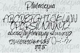 Philadepia font