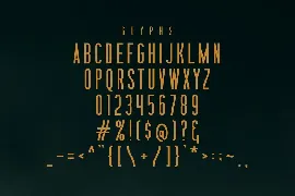 Syandiago 1989 font