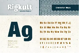 Rigkult Font