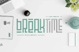 Playlines - Unique Line Display Font