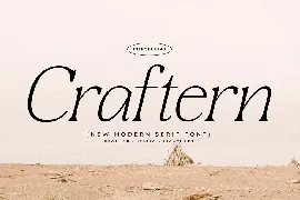 Craftern New Modern Serif Font