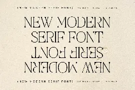 Craftern New Modern Serif Font