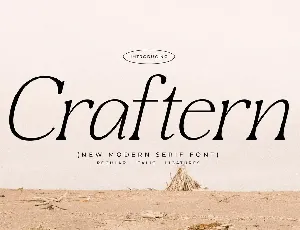 Craftern New Modern Serif Font