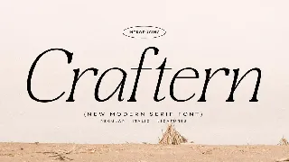 Craftern New Modern Serif Font