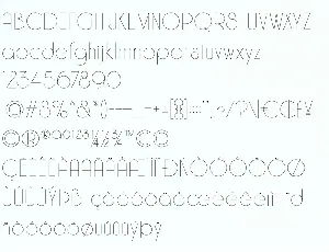 Sunday Shine - Thin font