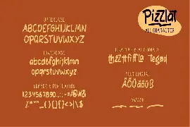 Pizzlat | Fancy Font