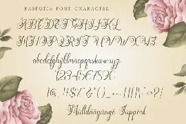 Rasputia - Beautiful Calligraphy Font