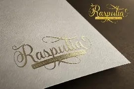 Rasputia - Beautiful Calligraphy Font