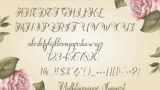 Rasputia - Beautiful Calligraphy Font