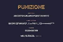 Punizione - Vintage Font