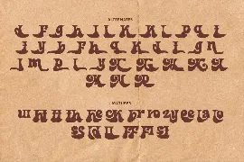 Retrock Vintage Curly font