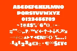 Winks Strong Heavy Display Font