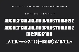 Jempron Font