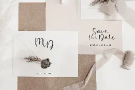 Broken White Handwriting Script Font TT