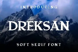 Dreksan Font