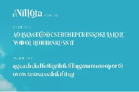 Nilota Typeface font