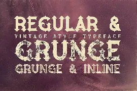 Blue North - Vintage Style Font