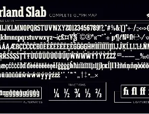 Umberland Slab font