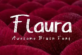 Flaura font