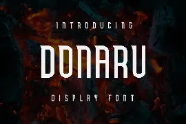 Donaru Font