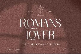 Roman Lover font