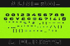 Rugen - All Caps Expanded font