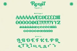 Renaf font