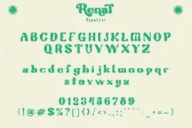 Renaf font