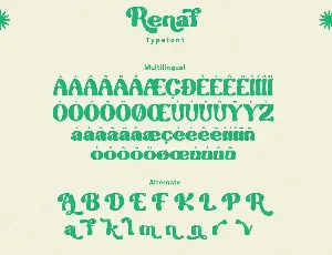 Renaf font