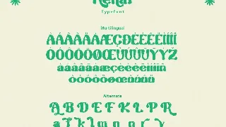 Renaf font