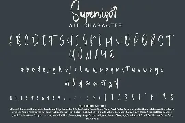 Supervisor - Handwritten Font